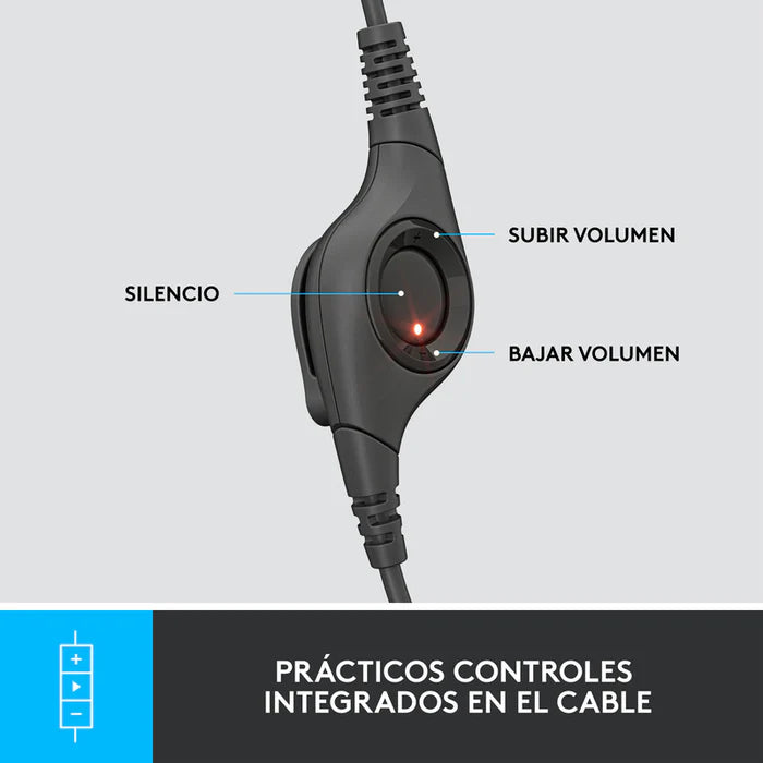 Auriculares con Micrófono USB Logitech H390
