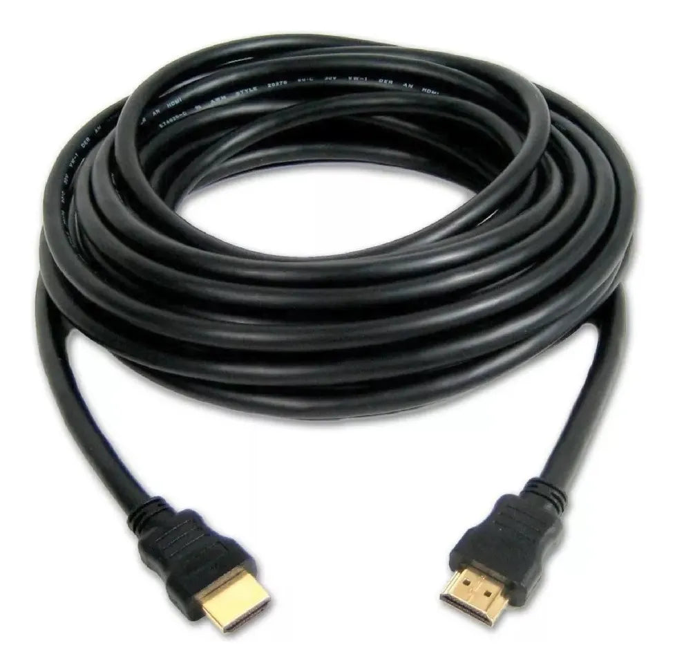 Cable HDMI encauchetado 10 metros