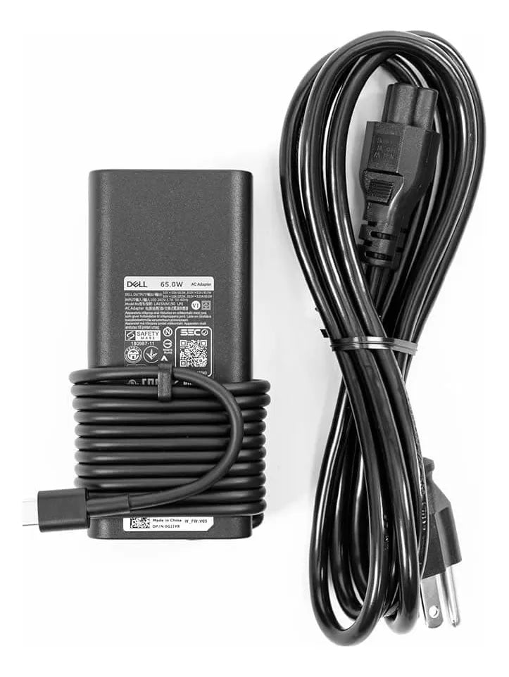 Adaptador de energía 65w Dell Tipo c