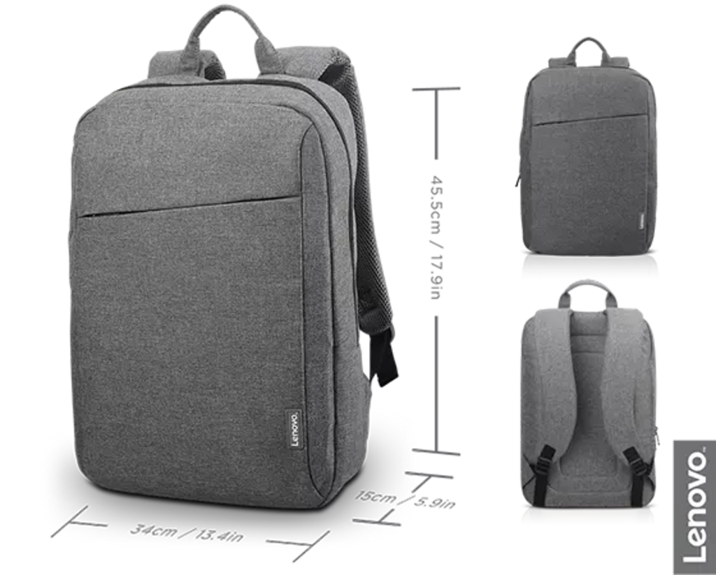 Bolso para portátil Lenovo 15.6'' Gris B210