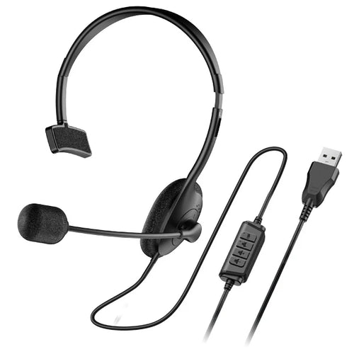 Audífonos Genius USB HS-100U Para PC