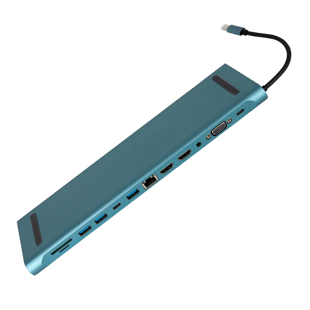 Hub USB Tipo C 12 en 1 Docking