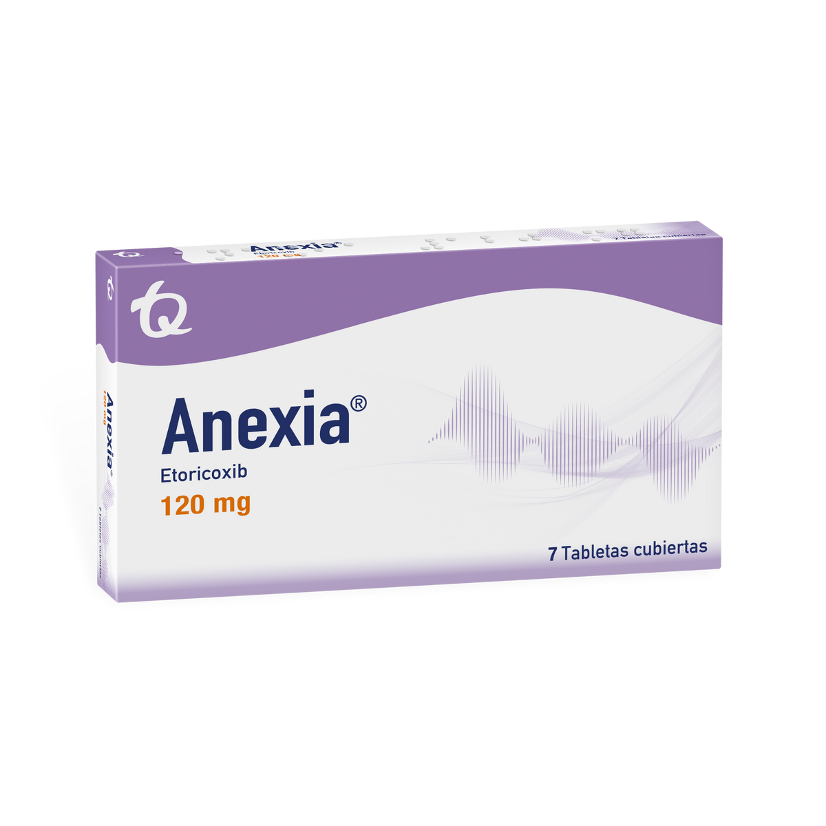 Anexia Etoricoxib 120 mg Tecnoquimicas Caja x 7 Tabletas