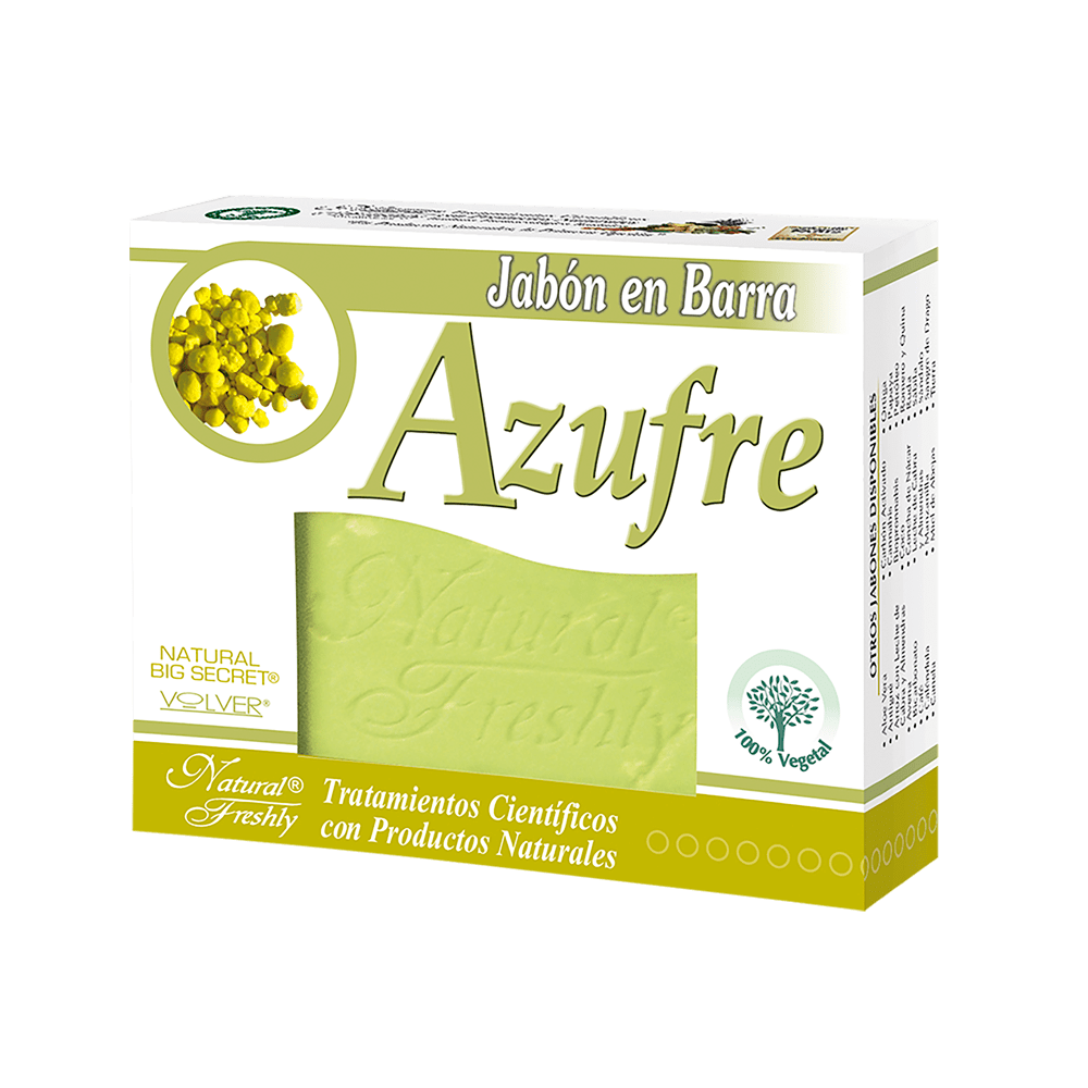 JABON DE AZUFRE NATURAL FRESHLY SKU44272