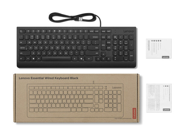 Teclado Usb A Lenovo essential wired