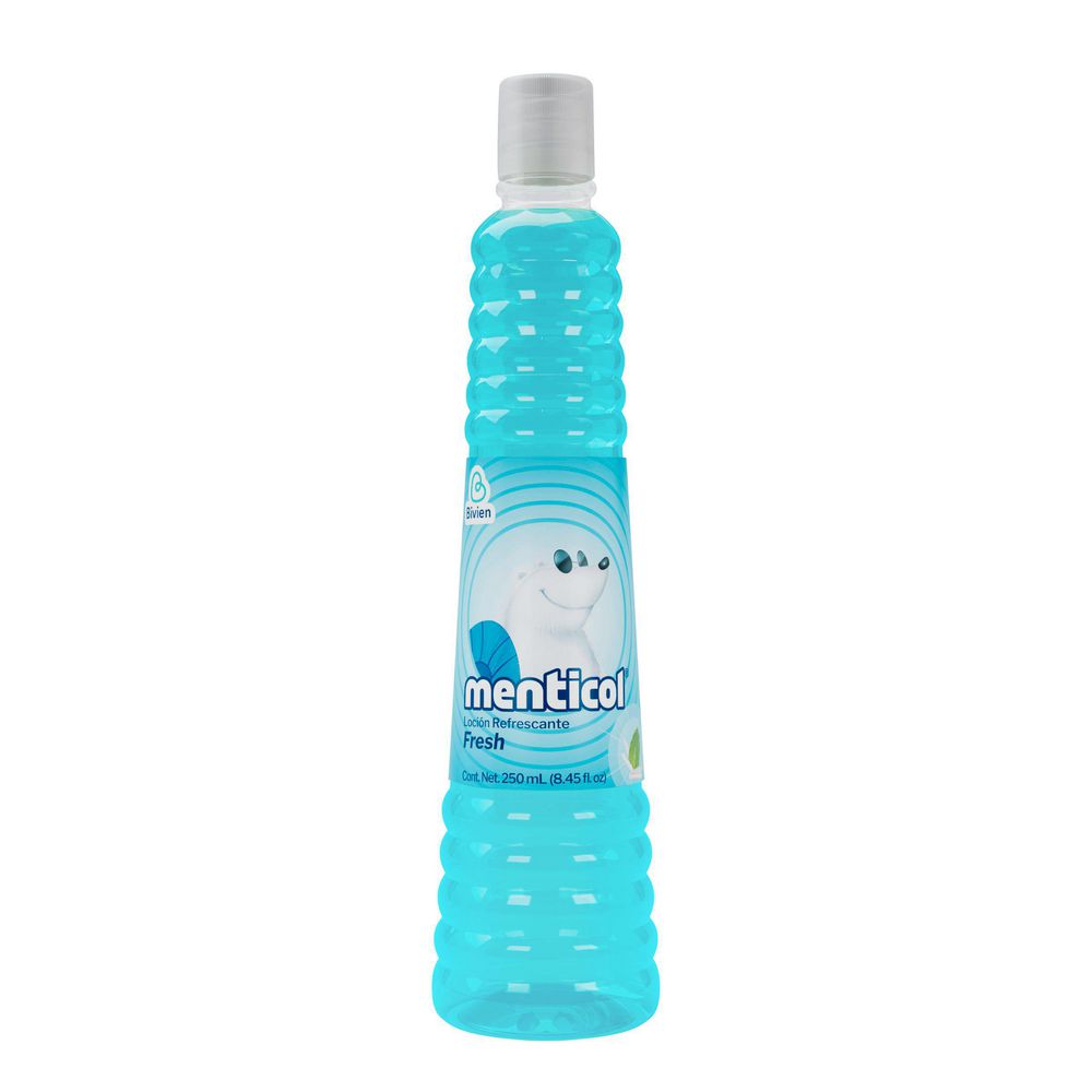 Loción Menticol Azul Botella x 250 ml