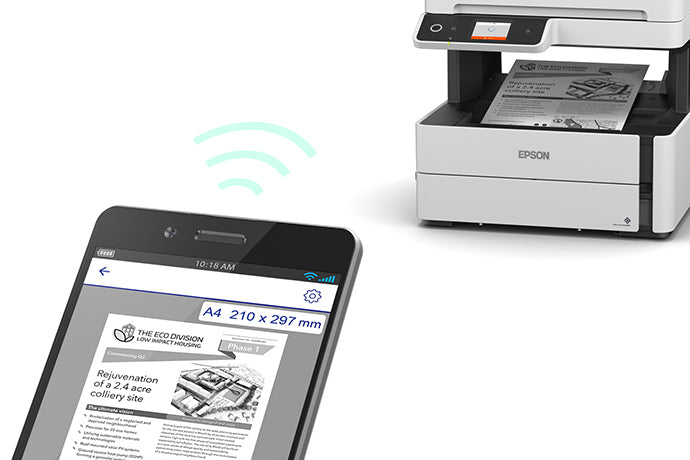 Impresora Multifuncional Monocromática Epson EcoTank M3170