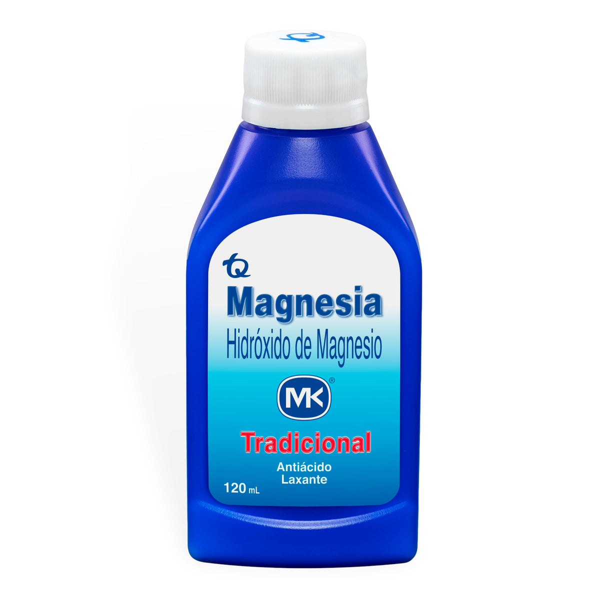 Leche Magnesia Hidróxido de Magnesio MK Frasco x 120 ml