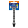 MAQUINA DE AFEITAR DESECHABLE GILLETTE PRESTOBARBA3 1 AFEITADORA PARA HOMBRE CON 3 CUCHILLAS PARA AFEITAR LA BARBA AFEITADO AL RAS Y SUAVE SKU51383