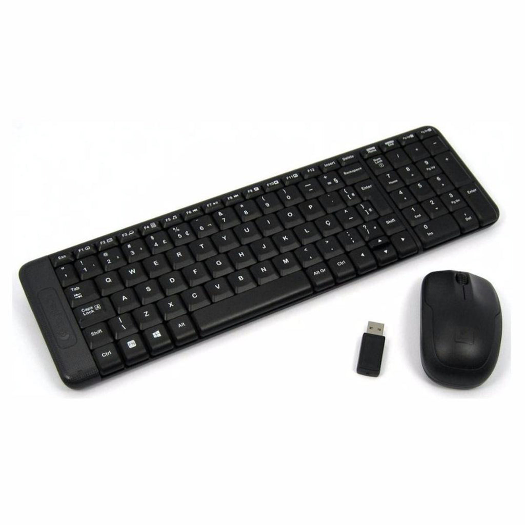 Combo teclado y ratón inalámbrico Logitech MK220