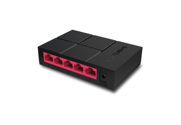 Switch de escritorio de 5 puertos a 10/100/1000 Mbps