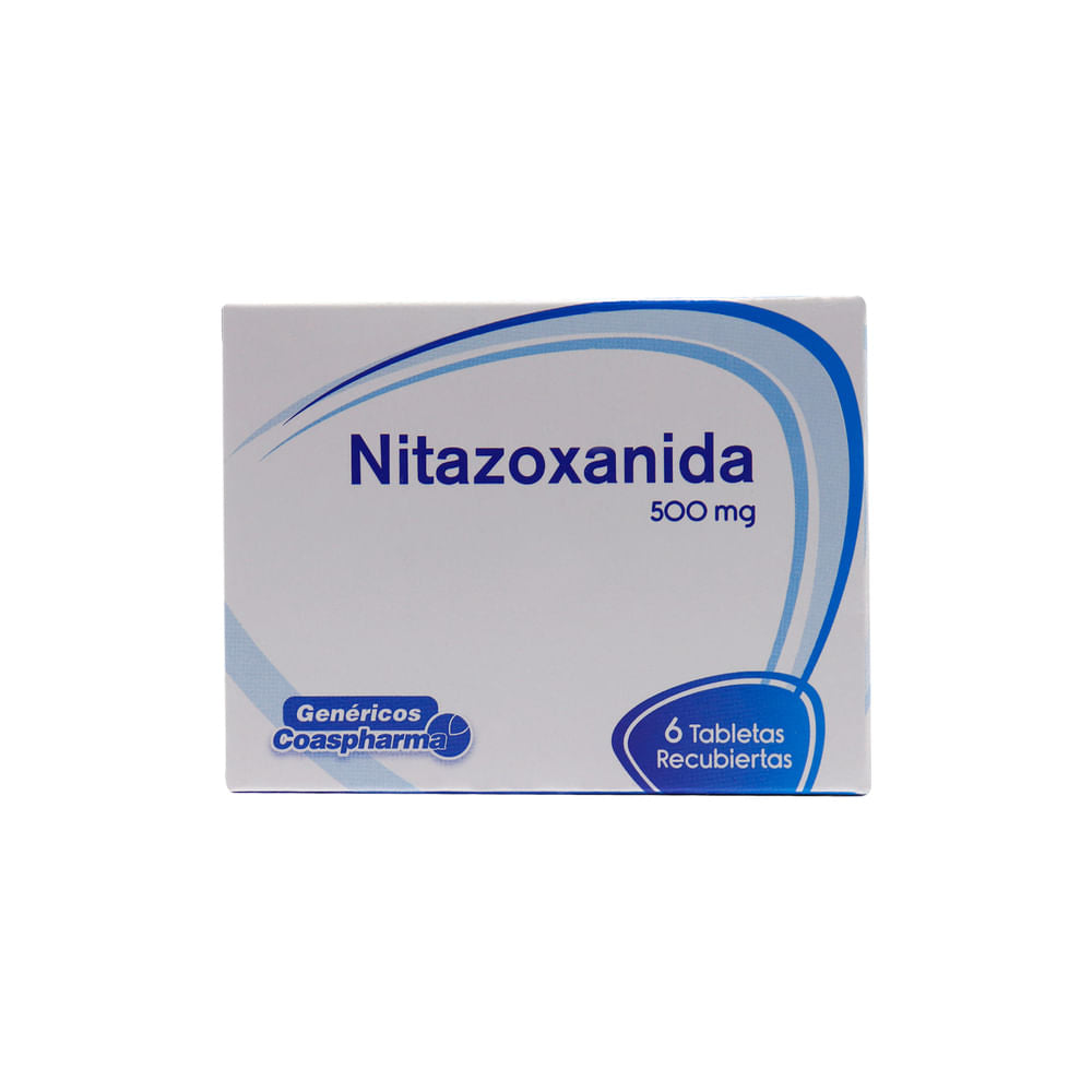 NITAZOXANIDA 500 MG (COASPHARMA) SKU129848