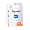 Ibuprofeno 800 mg MK Caja x 30 Cápsulas
