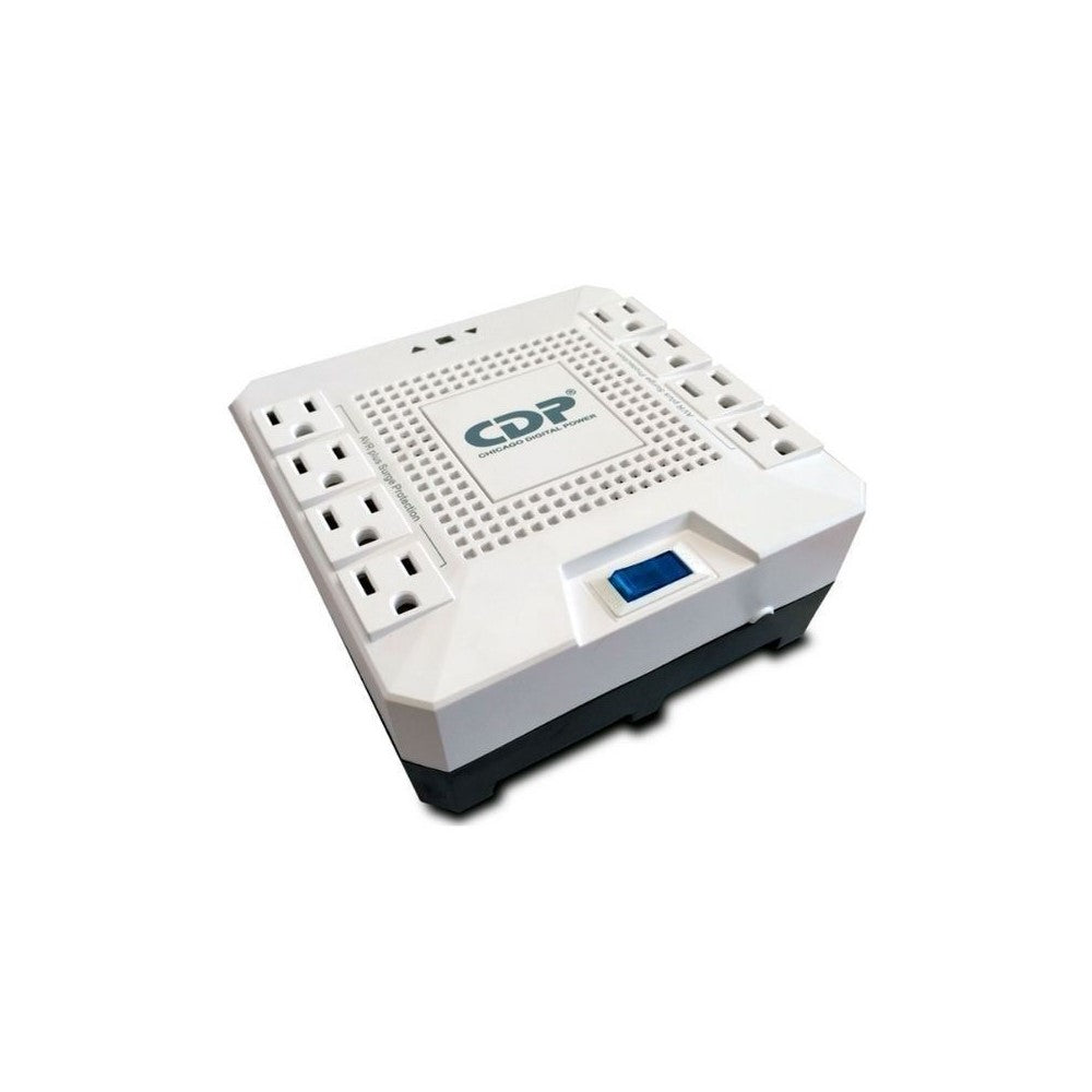 Regulador de Voltaje CDP 1800VA/1000W 8 Tomas de Salida