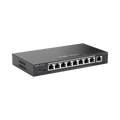 Switch PoE inteligente con 9 puertos gigabit 8 puertos PoE