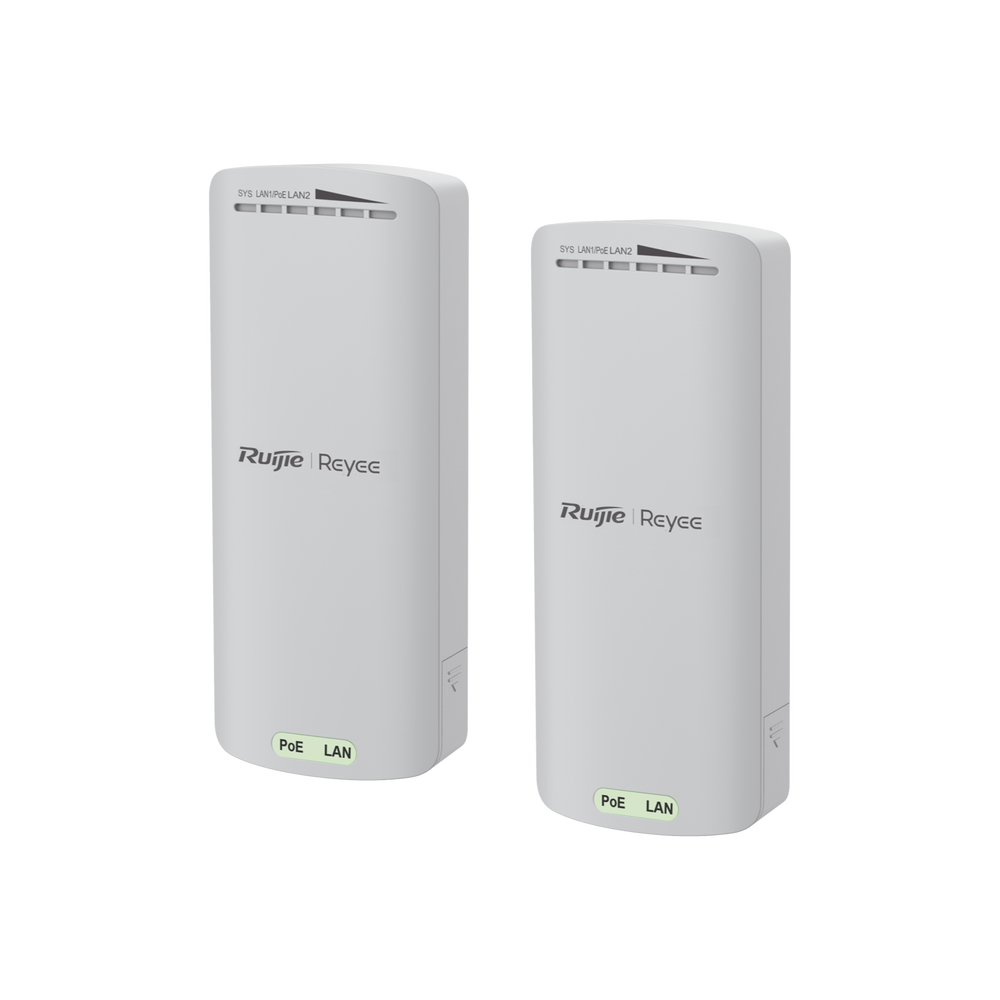 Kit completo Punto a Punto hasta 500m 2.4GHz hasta 300Mbps