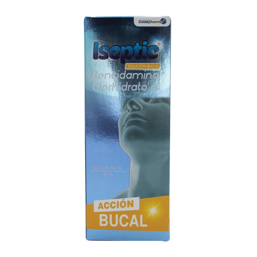 Iseptic Spray Bucal Frasco x 120 ml Coaspharma