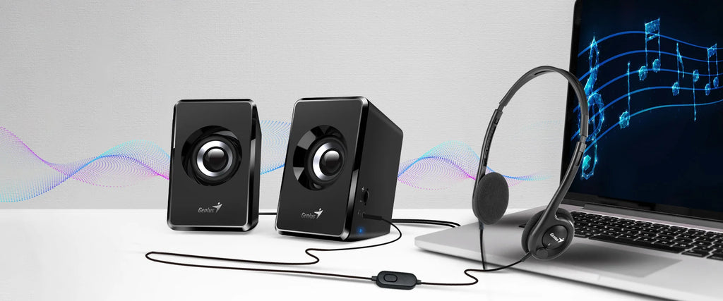 Parlante estéreo USB Genius SP-U125