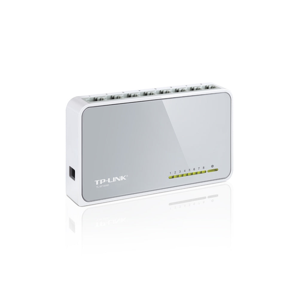 Switch de Escritorio TpLink de 8 Puertos de 10/100 Mbps