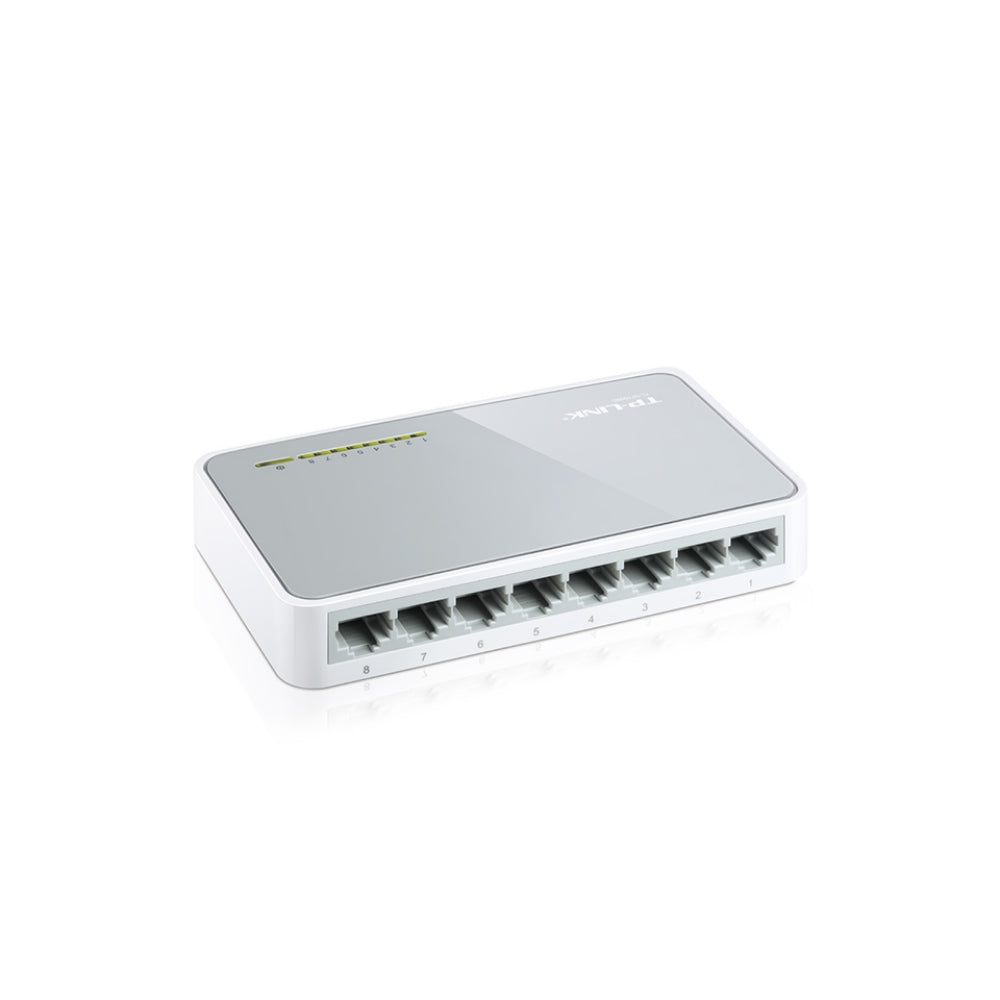 Switch de Escritorio TpLink de 8 Puertos de 10/100 Mbps
