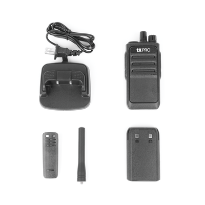Par de radios Análogos UHF 400-470 MHz 2 watts de potencia