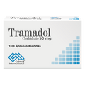 Tramadol Clorhidrato 50 mg Colmed Caja x 10 Cápsulas