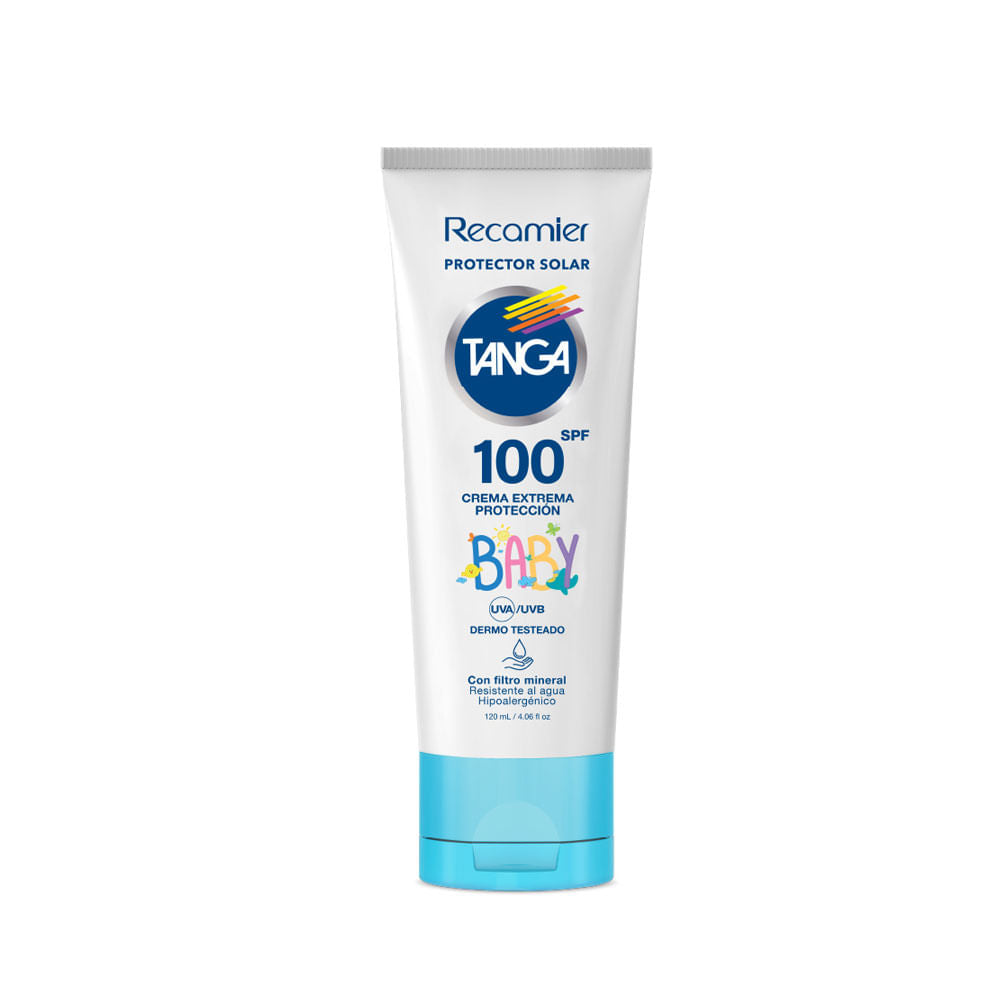 Bloqueador Tanga Baby Crema Spf100 x 120 ml