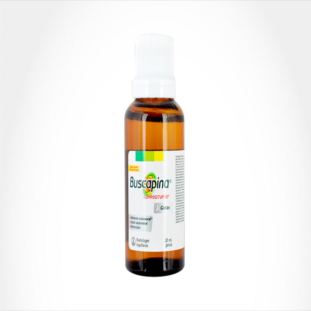 Buscapina Niños N-Butil Bromuro de Hioscina + Acetaminofen 2mg/100mg Frasco x 30 ml