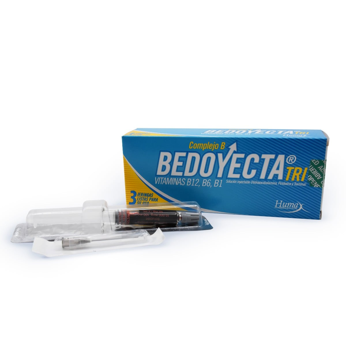Bedoyecta Tri Solución Inyectable Caja con 3 Jeringas