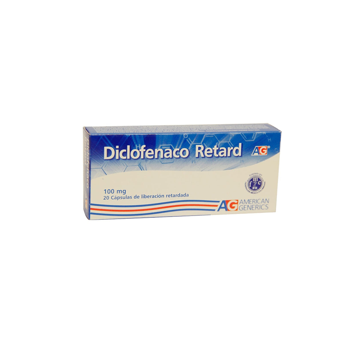 Diclofenalco Retard 100 mg Caja x 20 Cápsulas