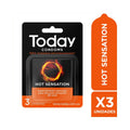 Condones Today Hot Sensation