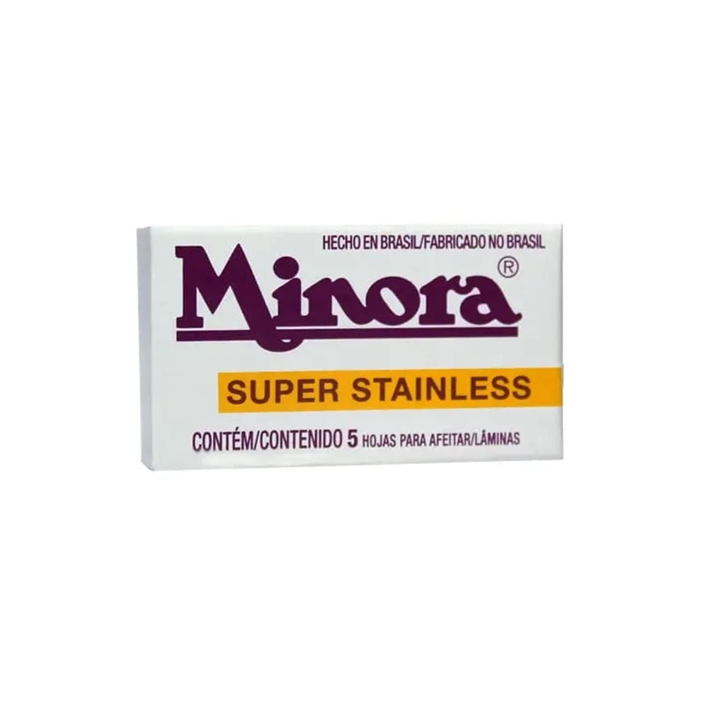CUCHILLA MINORA CAJA X 5 UNDS