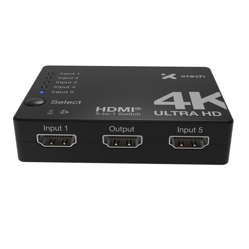 Switch HDMI 5 puertos