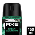 Desodorante Axe Green Geranium Aerosol x 150 ml