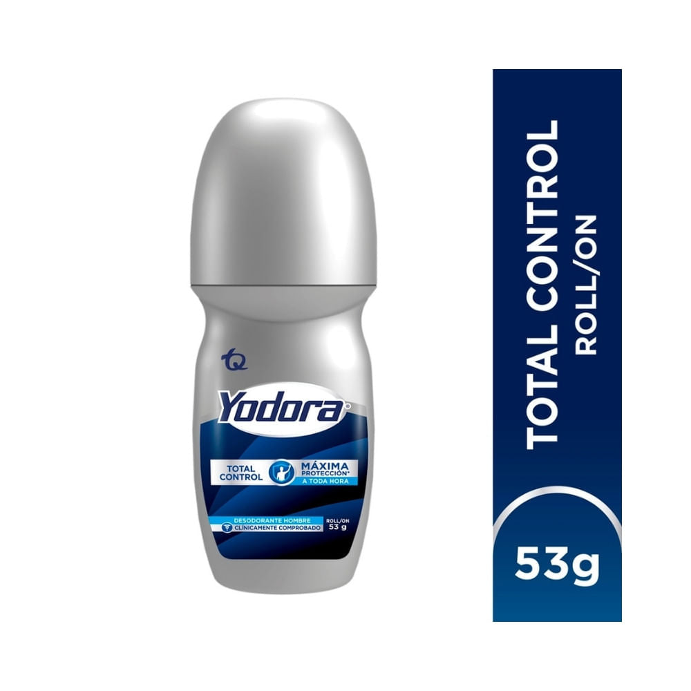 Desodorante Roll-On Yodora Hombre Total Control x 53 gr