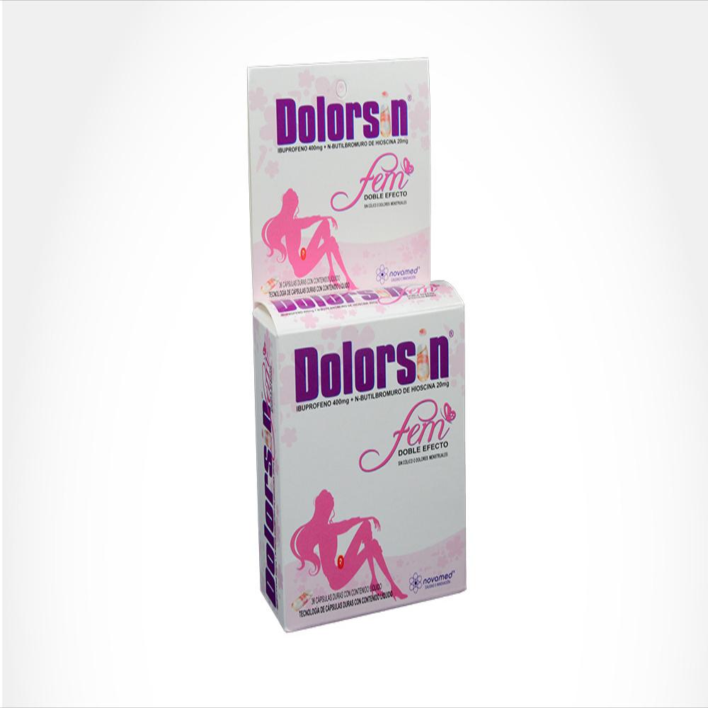 DOLORSIN FEM CAPSULAS - CAJA X 36 UNDS