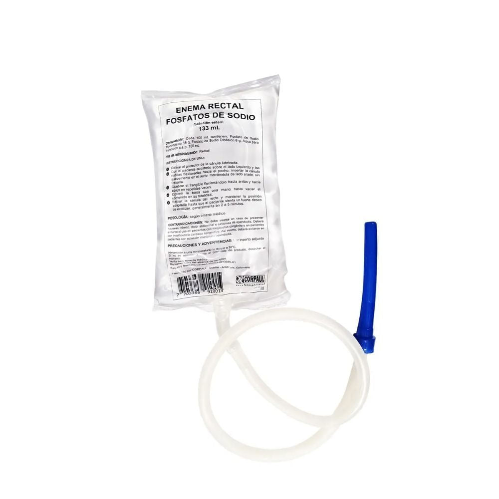 Enema Rectal Fosfato 133 ml Corpaul
