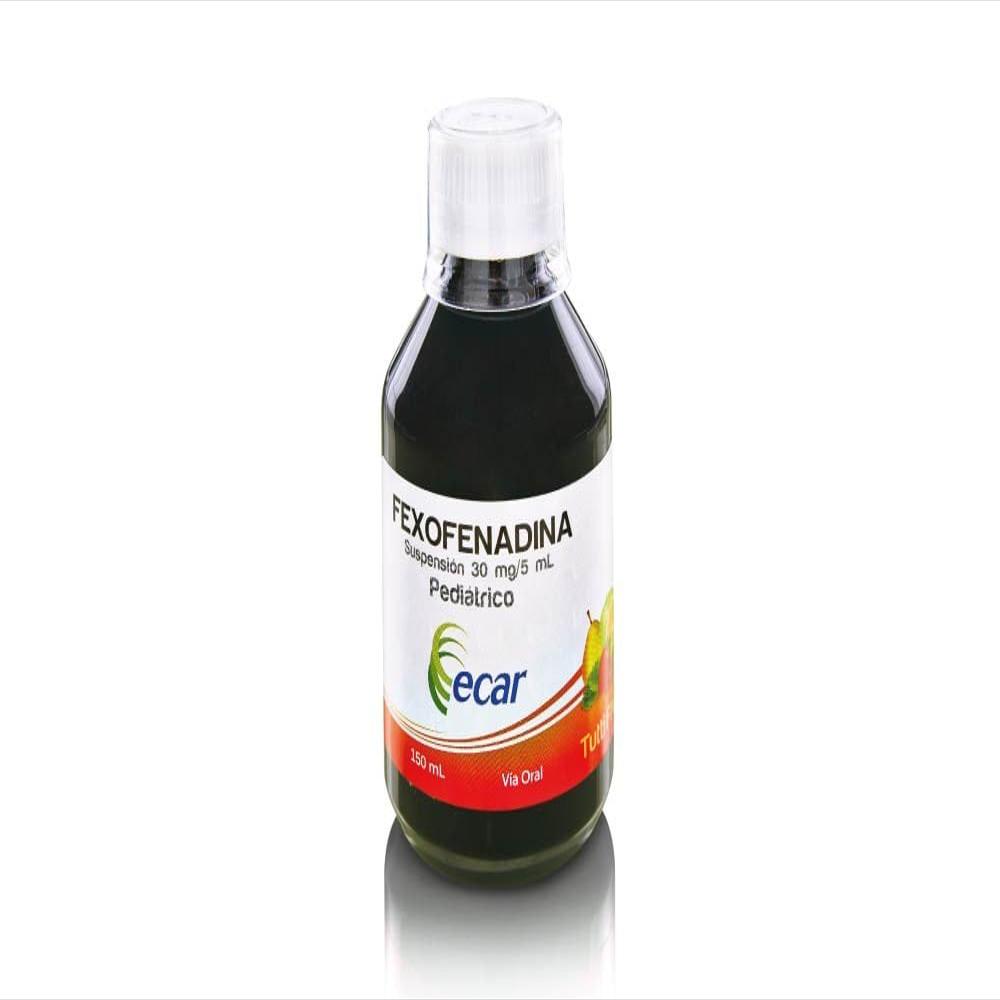Fexofenadina Pediátrico 30mg/5ml Ecar Frasco x 150 ml