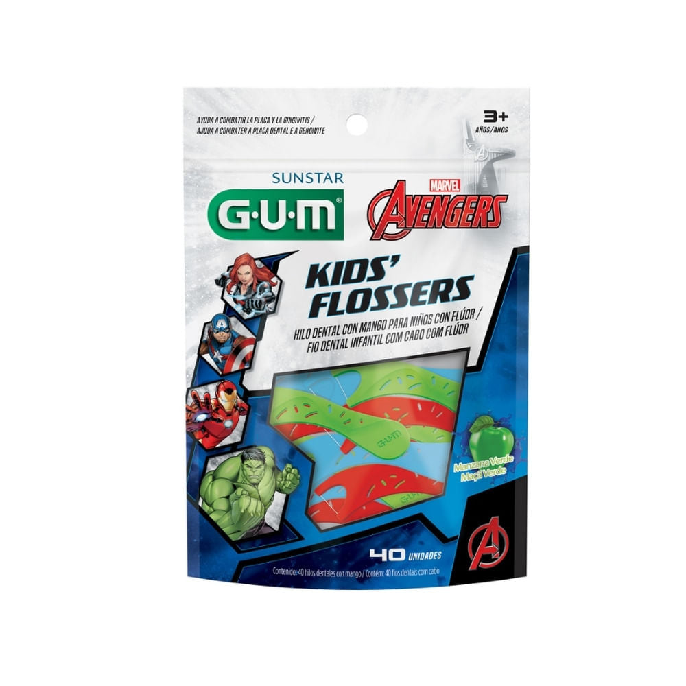 Hilo Dental Gum Flosser Avengers x 40 und