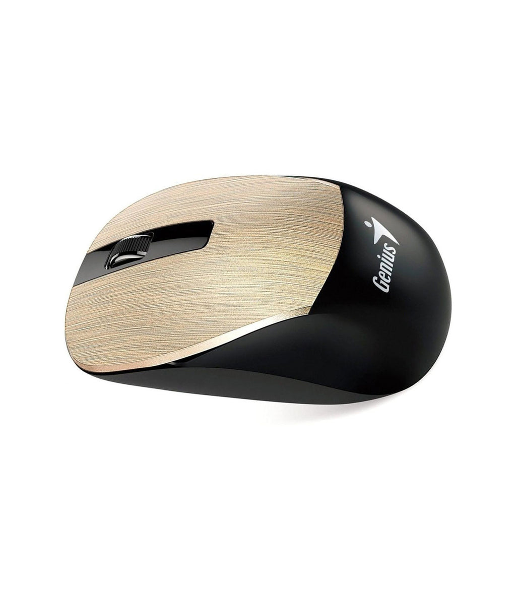 Mouse Nx-7015 Oro Inalámbrico