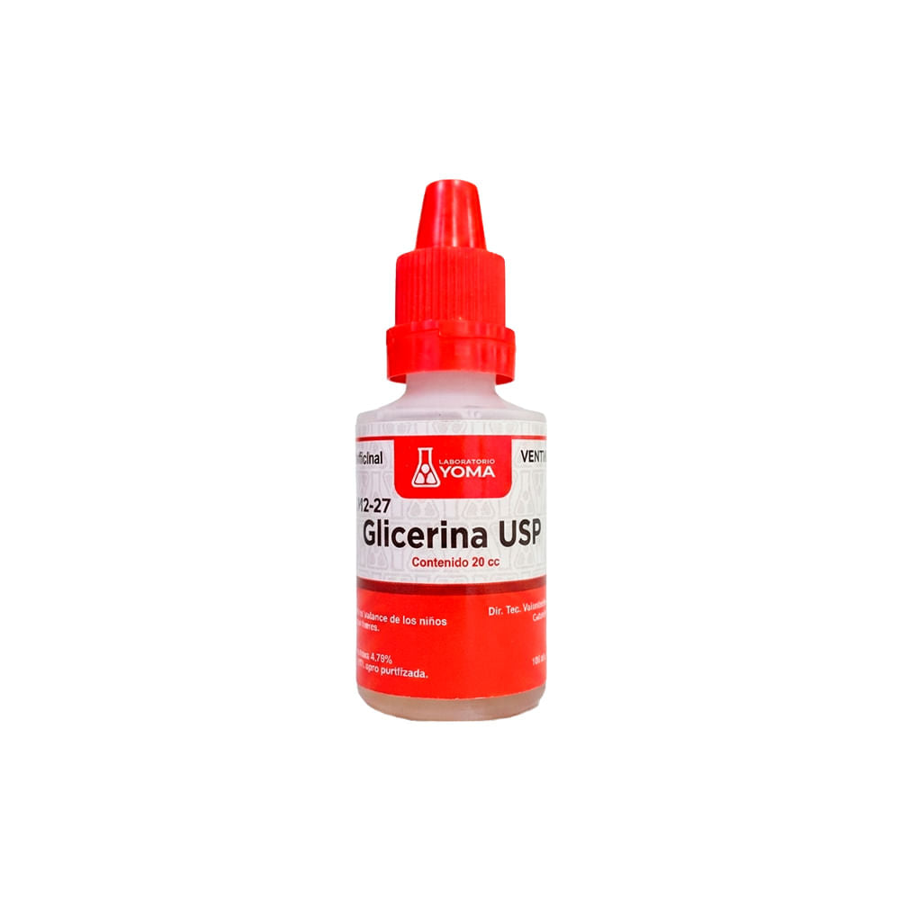 GLICERINA USP YOMA FRASCO 20 CC