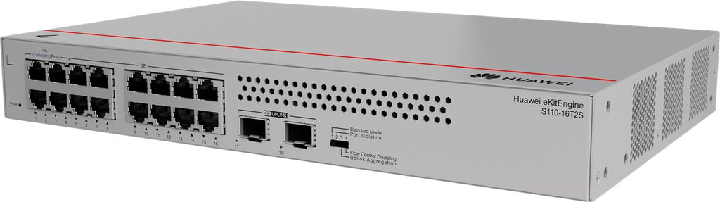 Switch Huawei eKitEngine No Admin 16 Puertos 10/100/1000 Mbps 2 SFP