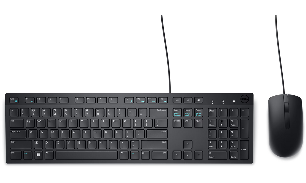Combo teclado y ratón cableados KM300C
