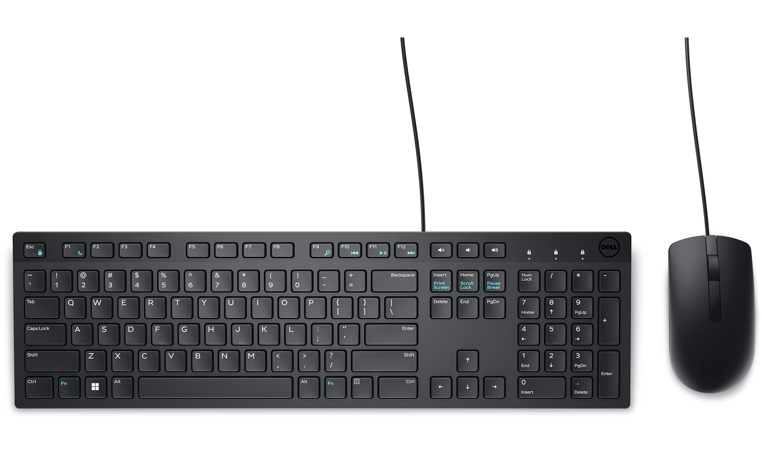 Combo teclado y ratón cableados KM300C