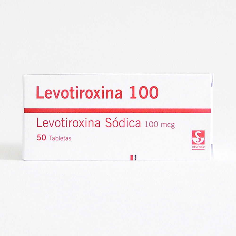 LEVOTIROXINA TABLETAS 100 MCG - CAJA X 50 UNDS