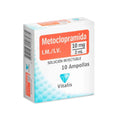 METOCLOPRAMIDA VITALIS SOLUCION INYECTABLE 10 MG/2 ML - CAJA X 10 UNDS