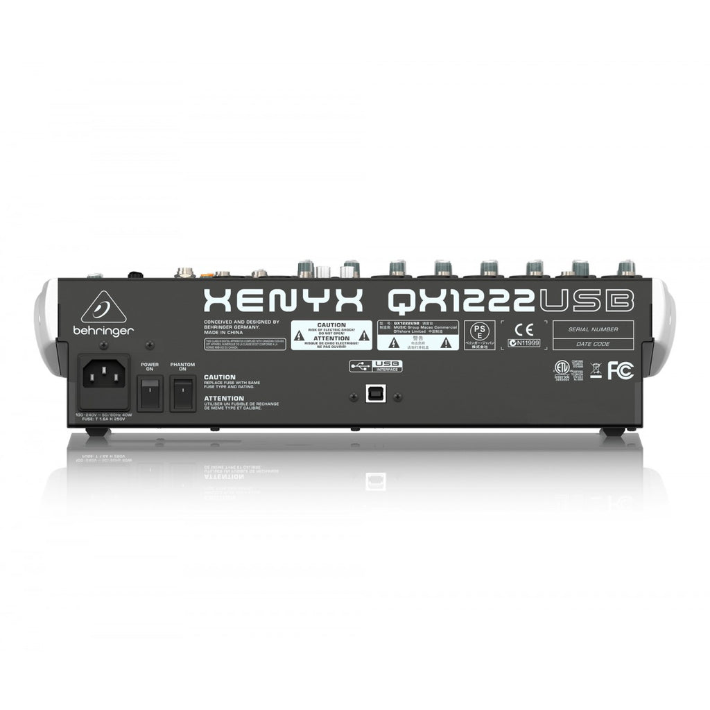 Mezclador análogo X1222USB Behringer Xenyx 6 entradas