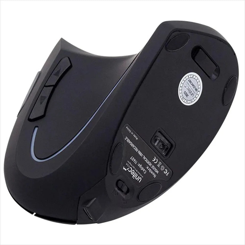Mouse Inalámbrico Vertical Unitec V886