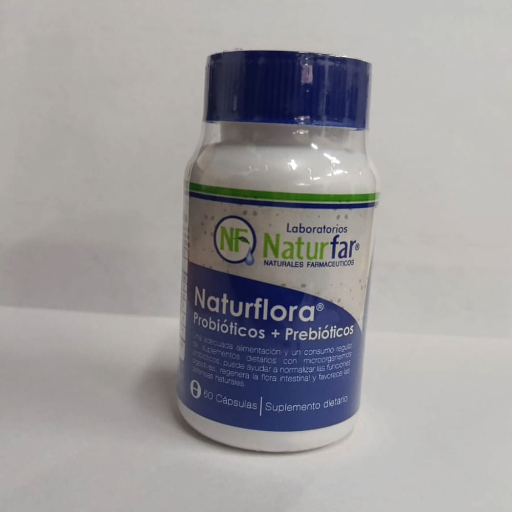 Naturflora Probióticos + Prebióticos X 60Und