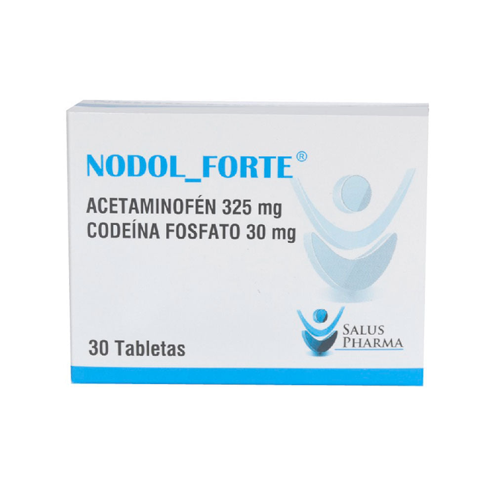 NODOL FORTE TABLETAS 325MG/30MG - CAJA X 30 UNDS